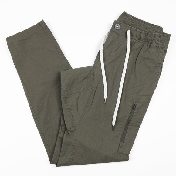 Vuori Ripstop Climber Pants Men's Medium Olive Green Organic Cotton Stretch V412 - Picture 1 of 15